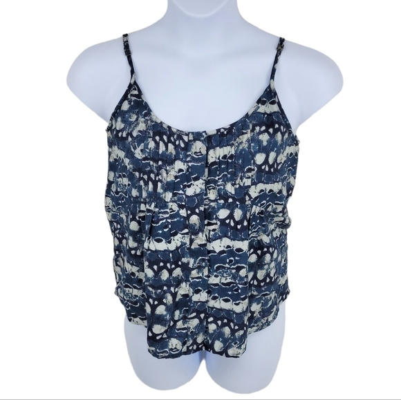 Hurley Womens Monarch Cami Button up Front With Adjustable Staps Size M - Picture 3 of 15